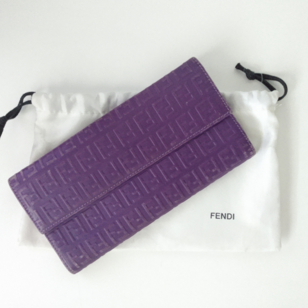 Fendi Purple Women's Wallet